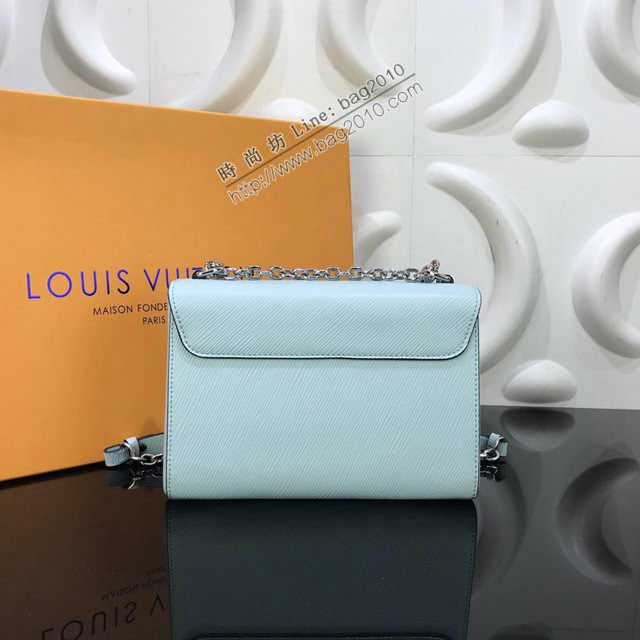 LOUIS VUITTON專櫃新款包包 路易威登Twist中號手袋 LV波浪手提肩背斜挎鏈條女包  ydh4015